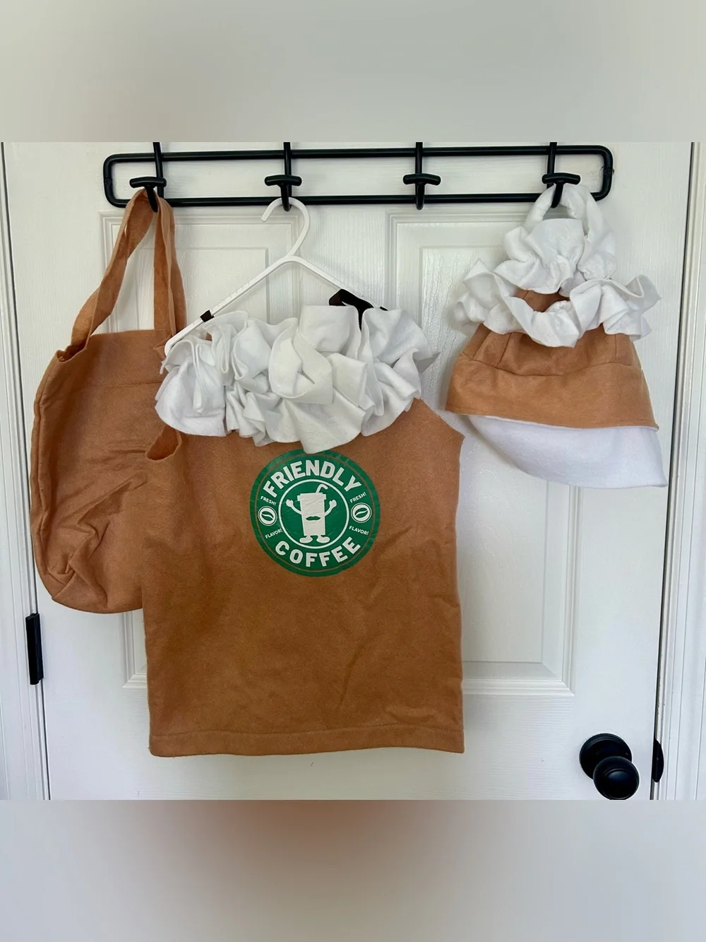 Coffee Costume for Kids - Cappuccino/Frappuccino/Latte Dress-Up 2T
